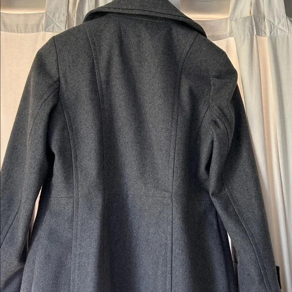 London Fog Gray Pea Coat - Picture 8 of 11